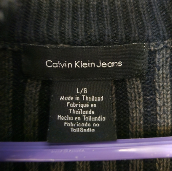 Calvin Klein ribbed half-zip sweater - Picture 2 of 4